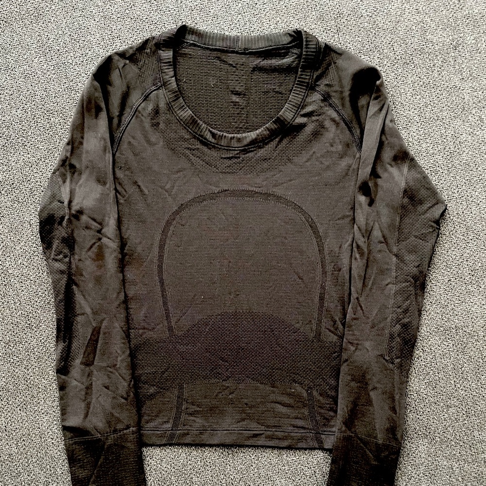 lululemon Swiftly Long Sleeve Crop size 6